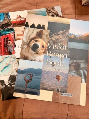 NWOT Vision Board BookS (2) - Collage Cover